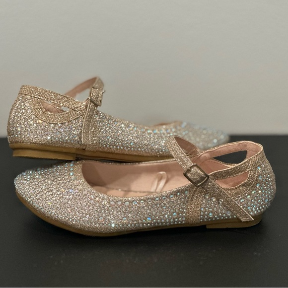 NWOT Link rhinestone dress flats 2Y from Nordstrom - Picture 6 of 6